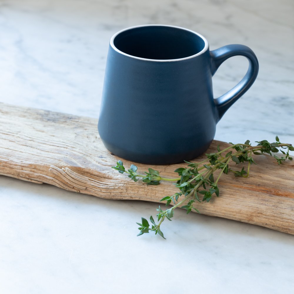 Stoneware Mug Cobalt Blue