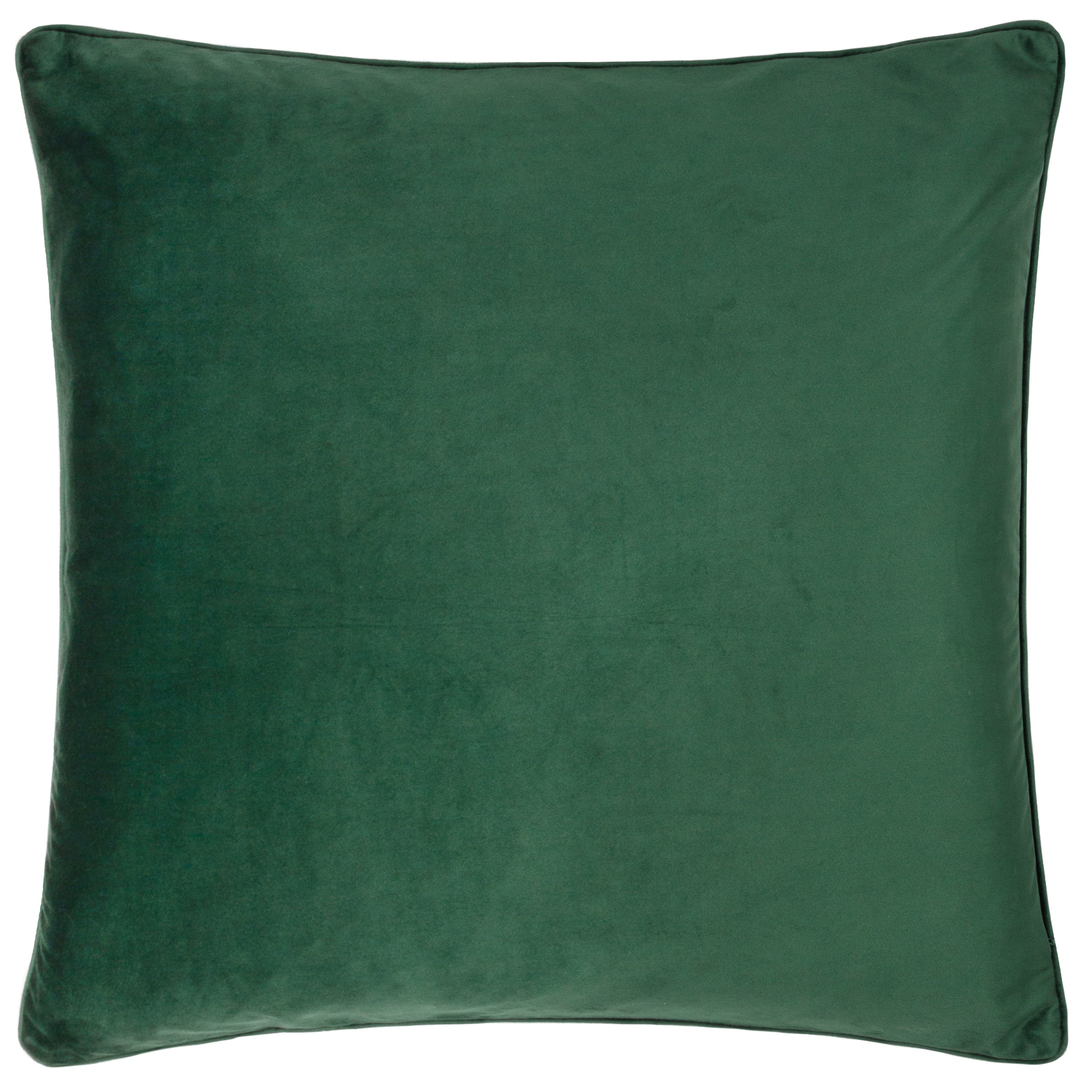 Wiliam Morris Strawberry Thief Piped Jacquard Cushion Cover - Forest
