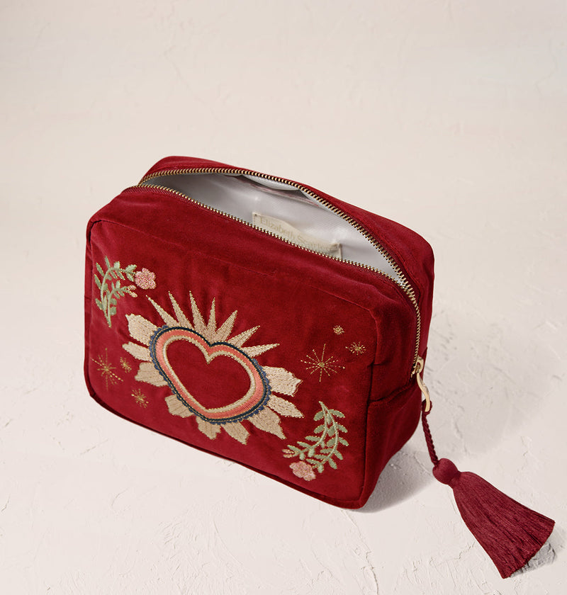  Handbags, Wallets & Cases Determines US tax rates Product type Product type Wash Bag Vendor Elizabeth Scarlett Collections Bags and Pouches  Tags Washbag  hearts  Theme template Theme template  Default product Default product Sacred Heart Washbag Media 1 of 3
