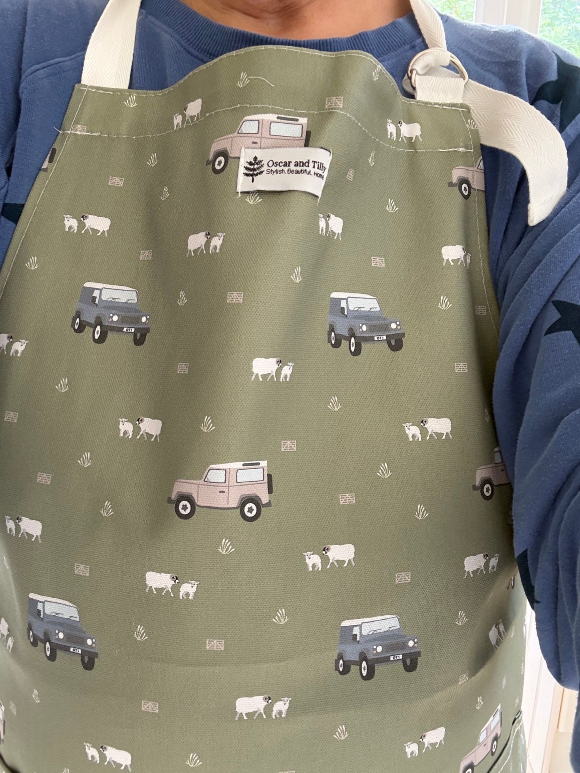 Land Rover Design Apron ~ Sage