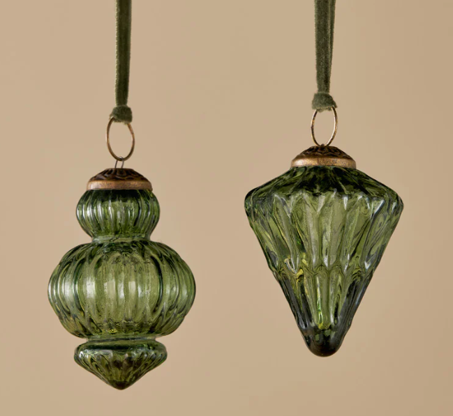 Manipur Baubles - Green (Set of 3)