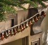 Ekiti Bauble Garland - Antique Gold & Rust