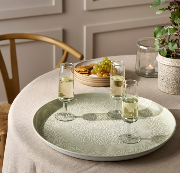 Fiskardo Tray in Clay