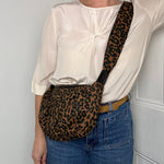 Brixton Cross Body Small Sling Bag -  Leopard Print