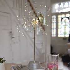 Starburst Light ~ Silver 120 LED Lights