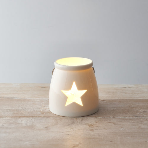 Cut Star Tealight Holder