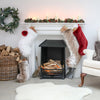 Christmas Stocking in Whisper Faux Fur