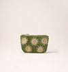 Elizabeth Scarlett Sun Goddess Coin Purse in Fern Green