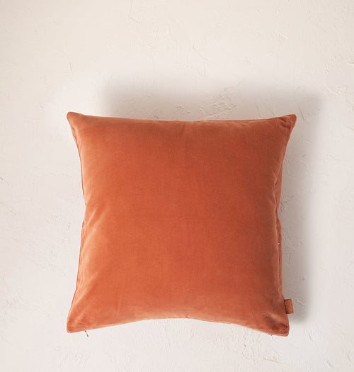 Sun Goddess Cushion Cover in Rust