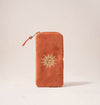 Elizabeth Scarlett Sun Goddess Glasses Case in Rust