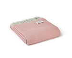 Dartmoor Sunken Pink Pure New Wool Throw