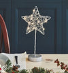 Silver table star