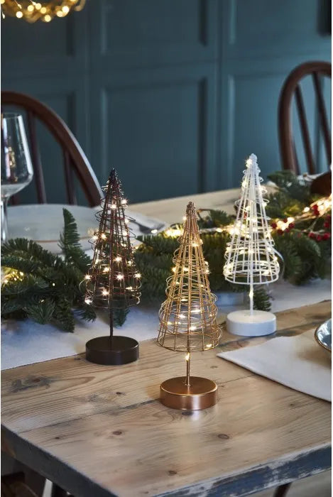 Gold LED Table Tree Decoration