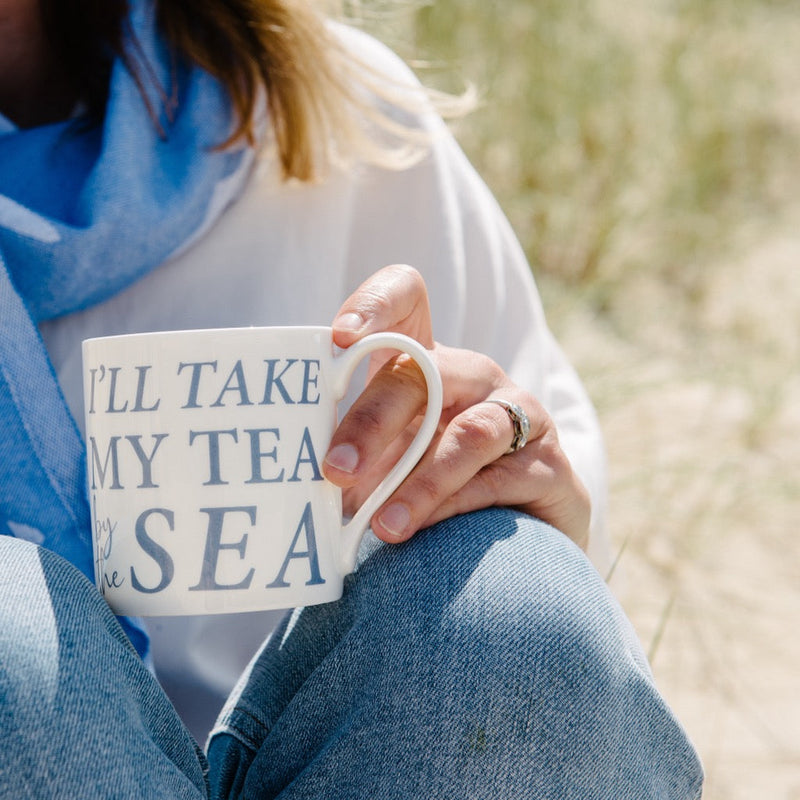 Take My Tea by the Sea - Fine Bone China Mug