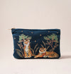 Tiger Conservation Everyday Pouch ~ Ink Blue
