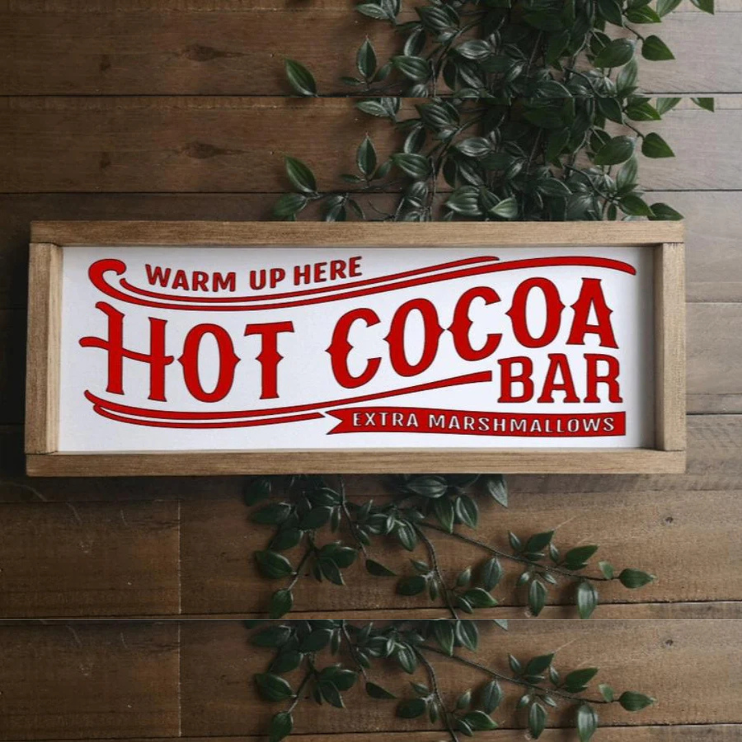 Hot Chocolate Bar Sign