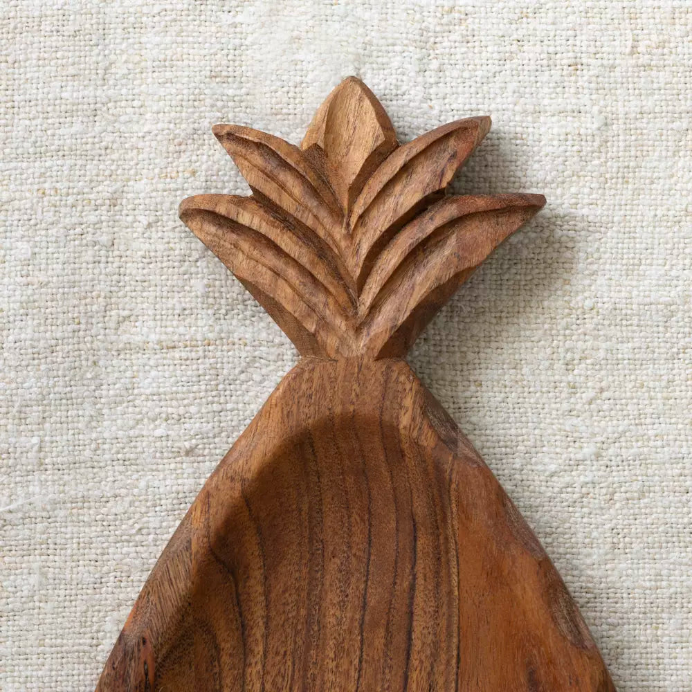 Acacia Pineapple Serving Board