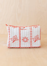 Cotton Wash Bag in Flora