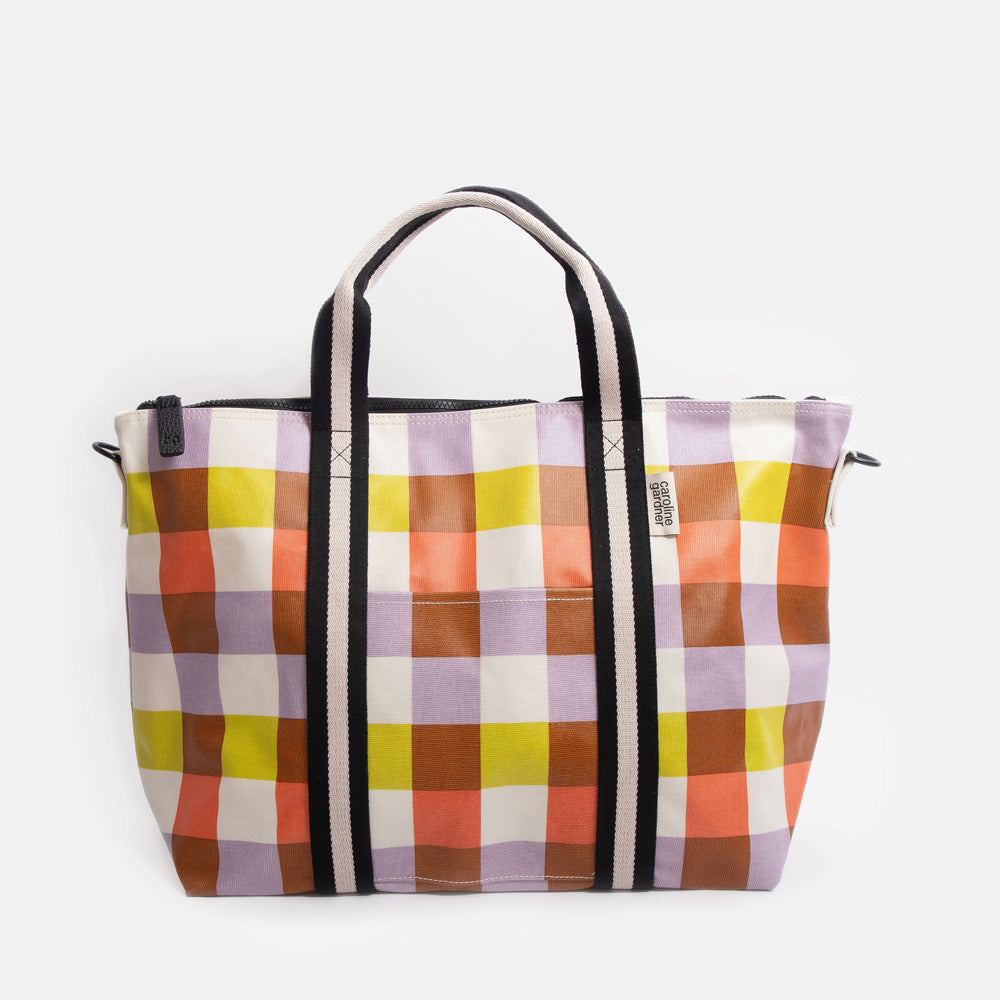 Multi Check Weekend Bag