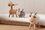 White Wooden Reindeer ~ in two sizes