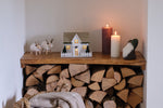 White Wooden Reindeer ~ in two sizes