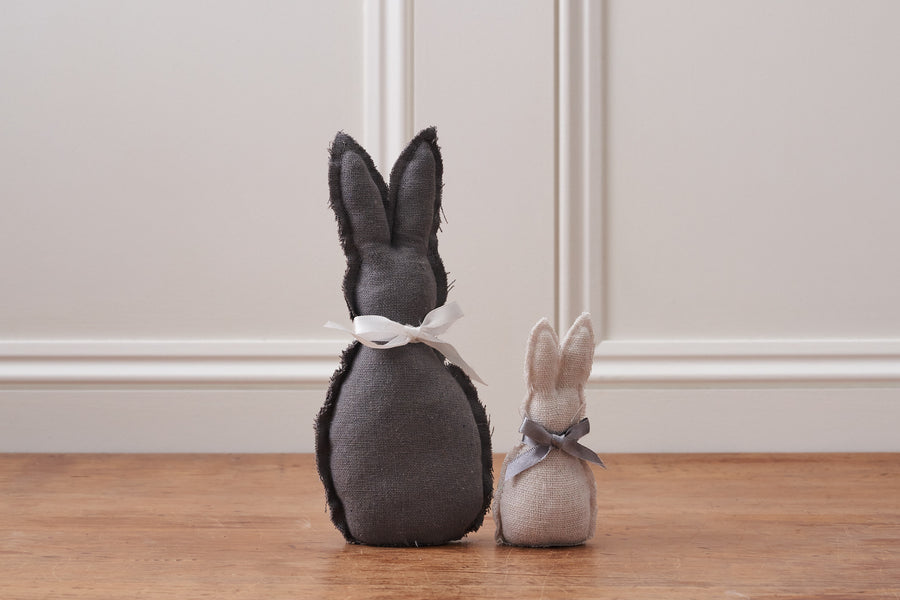 Grey and White Easter Bunnies