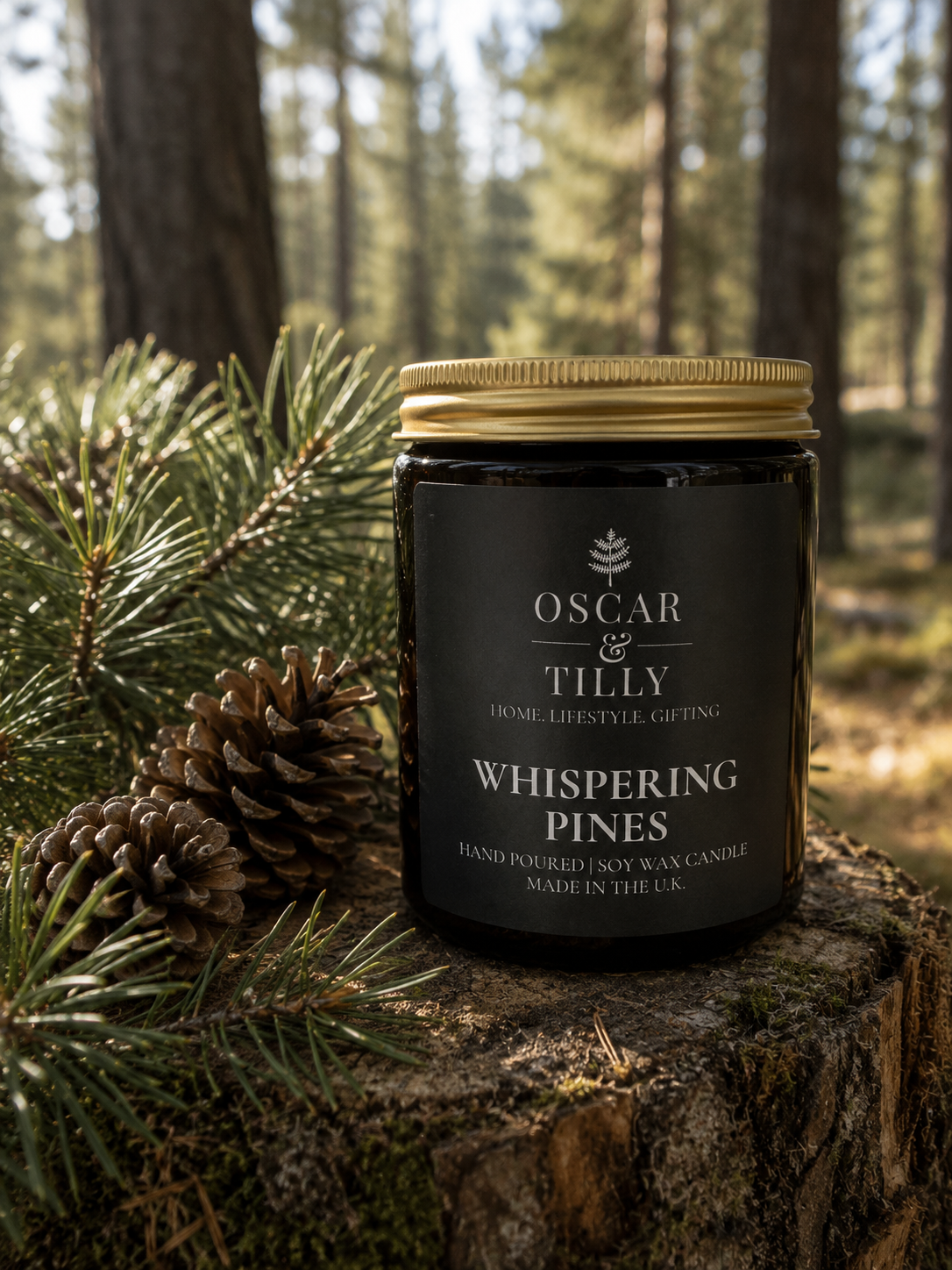 Hedgerow Collection - Whispering Pines Candle