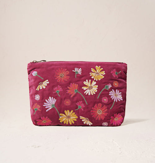 Wildflower Everyday Pouch – Dry Rose