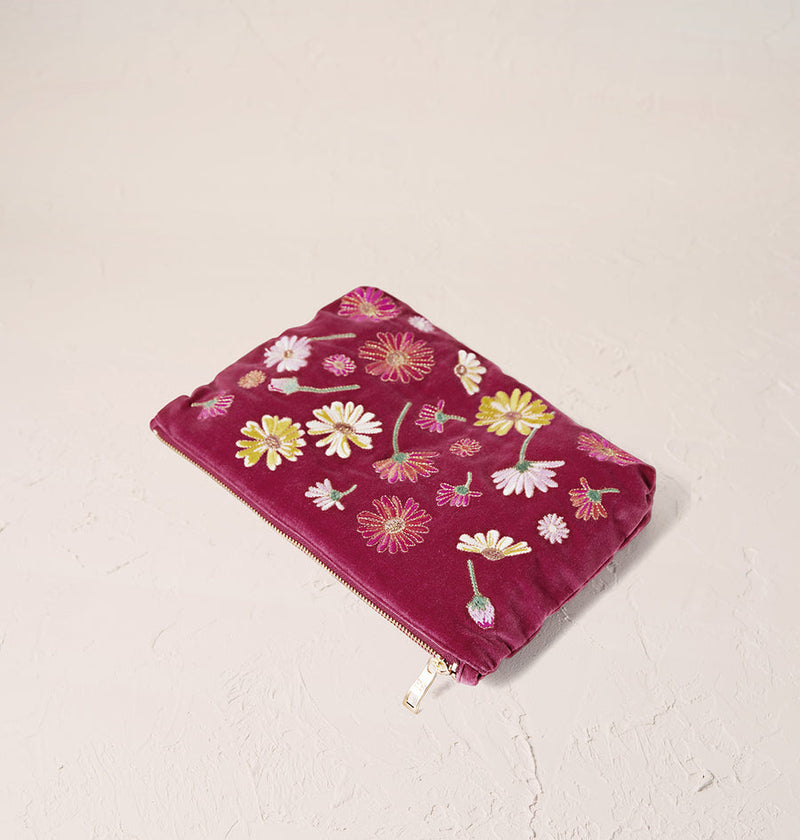 Wildflower Everyday Pouch – Dry Rose