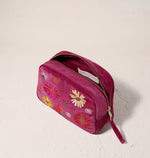Wildflower Makeup Bag- Dry Rose