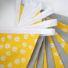 Yellow Daisy and Grey Large Bunting