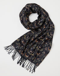 Fable A Night's Tale Woodland Heavyweight Scarf – Midnight