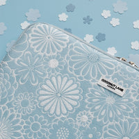 Baby Blue Flower Laptop Sleeve