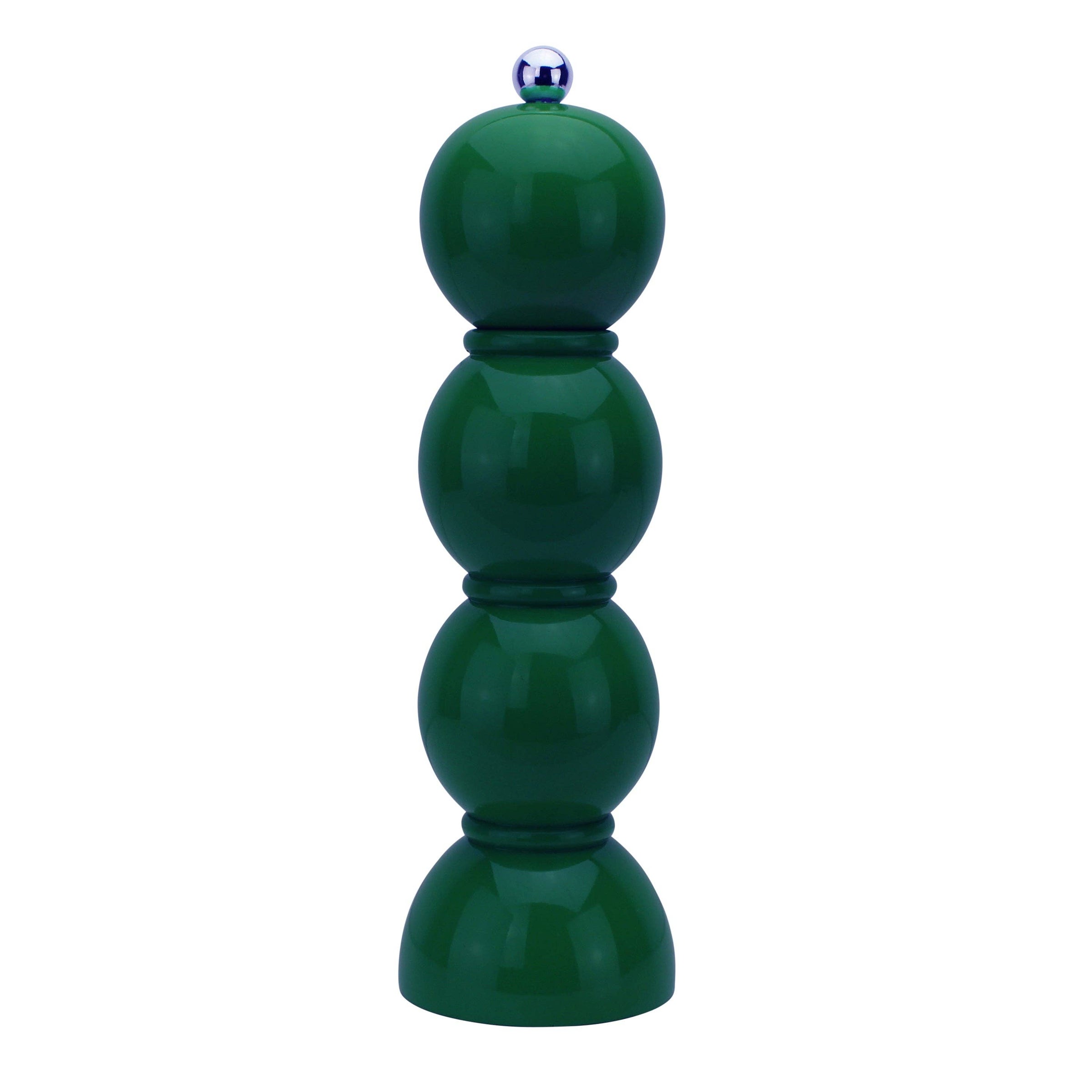 Addison Ross - Racing Green Bobbin Salt or Pepper Mill
