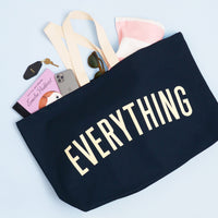Everything Really Big Bag ~ in Forest Green, Peach, Sea Glass, Midnight or Pink