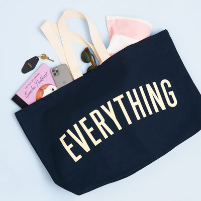 Everything Really Big Bag ~ in Forest Green, Peach, Sea Glass, Midnight or Pink