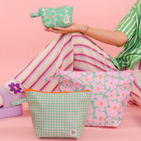 Blossom Blueberry Handy Pouches - Set of 3