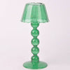 Multi Ball Lamp-Style Glass Tealight Holder in Pink or Green