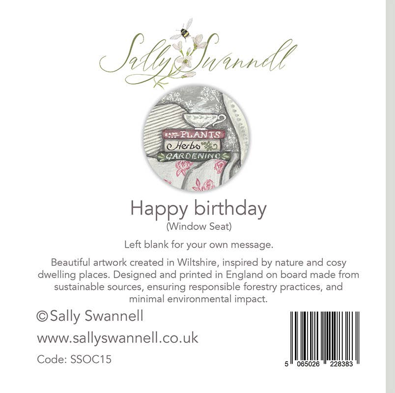 Happy Birthday (Window Seat) | Happy Birthday Card