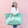 Everything Really Big Bag ~ in Forest Green, Peach, Sea Glass, Midnight or Pink