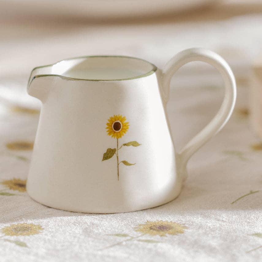 Sunflower Mini Stoneware Jug