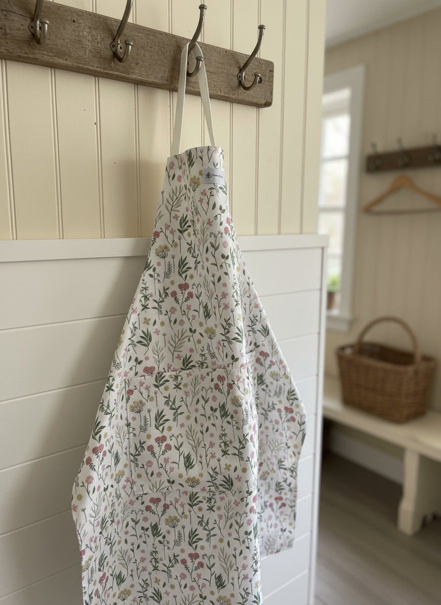Wild Meadow Flowers Apron
