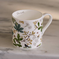 Orchard Birds Mug: Large Mug