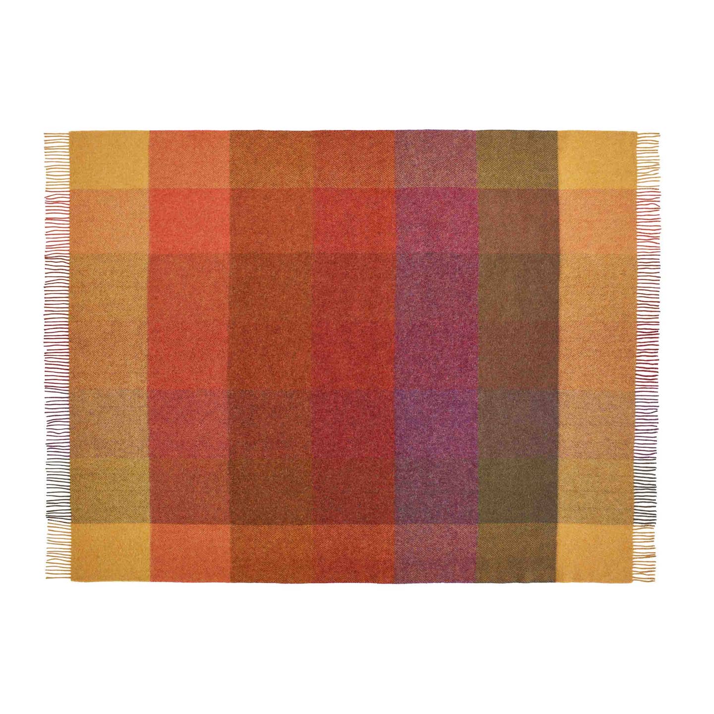 Harland Autumn Pure New Wool Throw