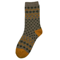Helsinki Nordic Style Socks in  Mustard