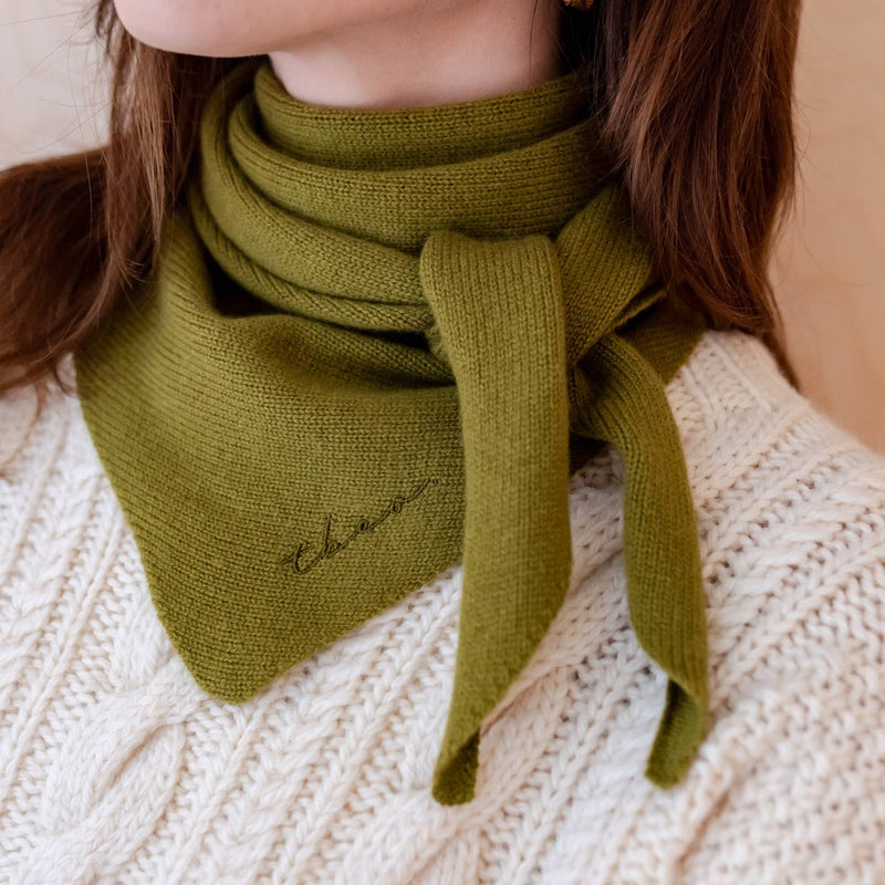 Merino Triangle Scarf ~ choose from 5 colourways