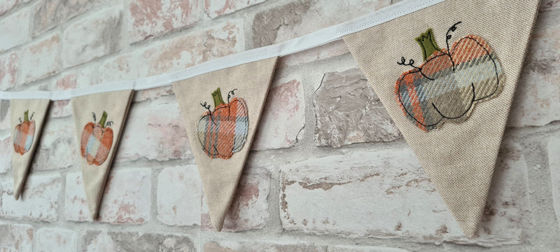 Autumn Pumpkin Bunting