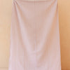Cotton Throw in Pink Geometric