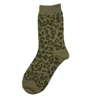 Leopard Print Socks ~ in 7 colourways