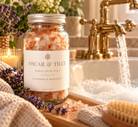 Himalayan Pink Bath Salts - in 3 gorgeous aromas